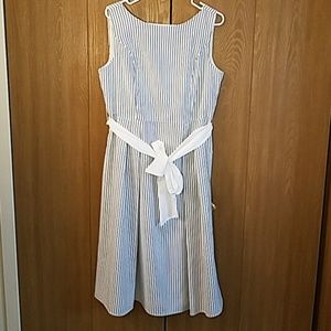 New York & Company striped sundress